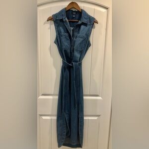 Chaps denim dress size medium from a pet and smoke free home